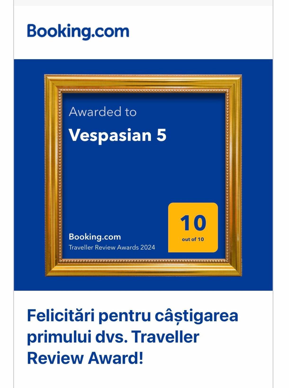 Vespasian 5 Bucarest Extérieur photo